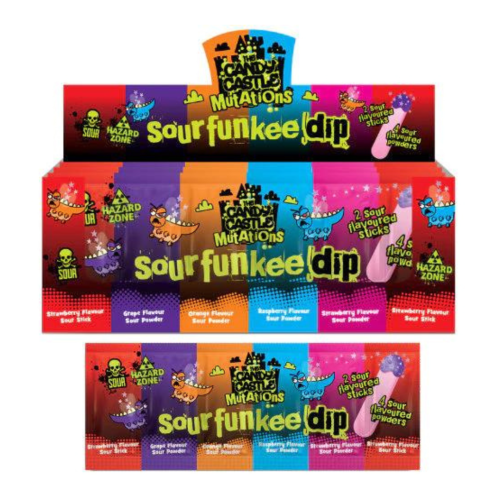 Candy Castle Crew Mutations Funkee Dip 24x40g