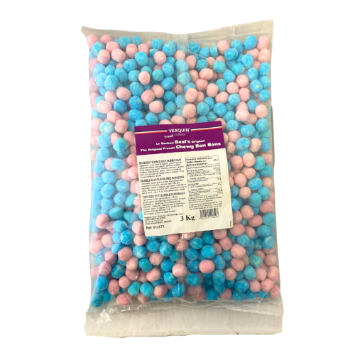 Verquin Bubblegum Bon Bons 3Kg