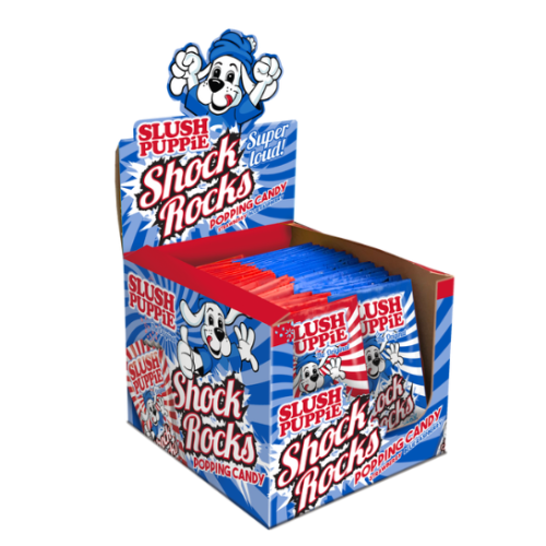 Slush Puppie Shock Rocks Popping Candy 50 Count