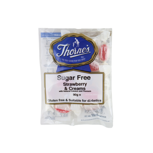 Thornes Sugar Free Strawberry and Cream 12x90g