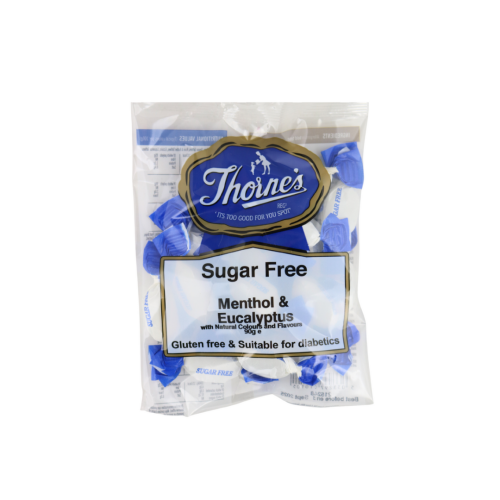 Thornes Sugar Free Menthol & Eucalyptus 12x90g