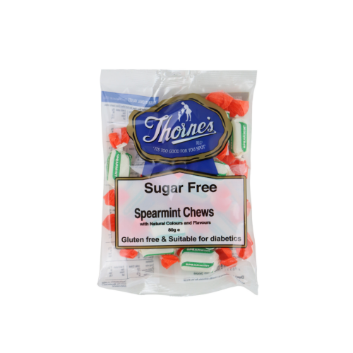 Thornes Sugar Free Spearmint Chew 12x80g