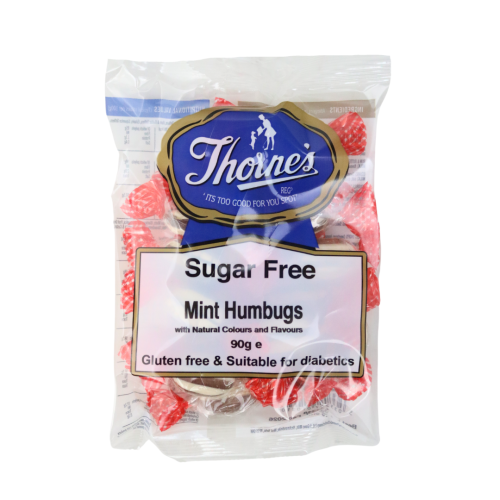 Thornes Sugar Free Mint Humbugs 12x90g