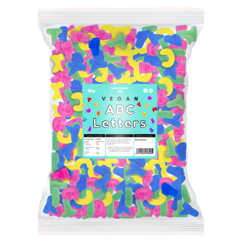 Candycrave Vegan ABC Letters 2kg