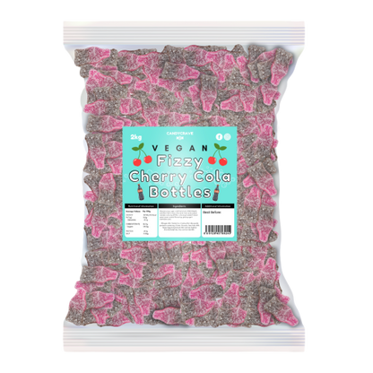 Candycrave Vegan Fizzy Cherry Cola Bottles 2kg