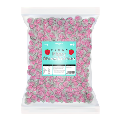 Candycrave Vegan Fizzy Strawberries 2kg