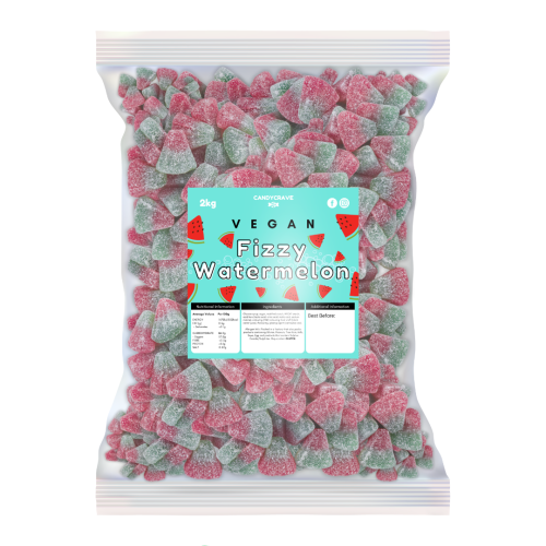 Candycrave Vegan Fizzy Watermelon 2kg