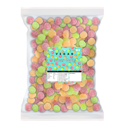 Candycrave Vegan Sour Dots 2kg