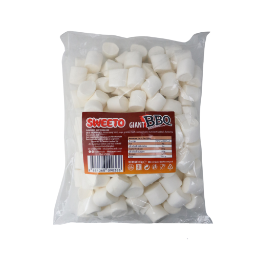 Sweeto BBQ Marshmallows 1kg