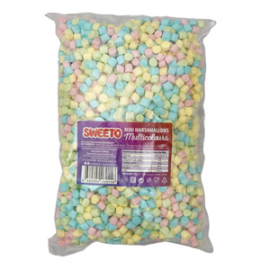 Sweeto Mini Multicolour Marshmallows 1kg