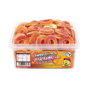 Sweetzone Peach Rings 800g Tub