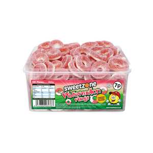 Sweetzone Watermelon Rings 800g Tub