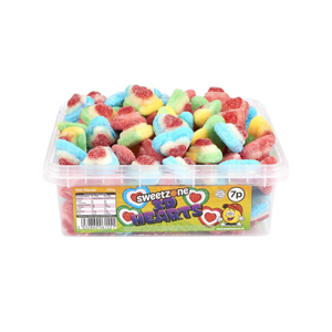 Sweetzone Fizzy 3D Hearts 700g Tub