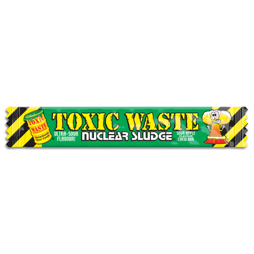 Toxic Waste Apple Chew Bar 50x20g