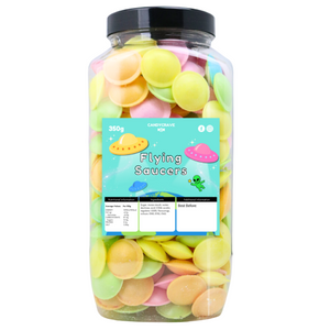 Candycrave Flying Saucers 350g Jar