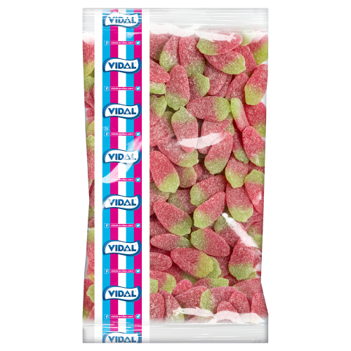 Vidal Giant Fizzy Strawberries 3Kg