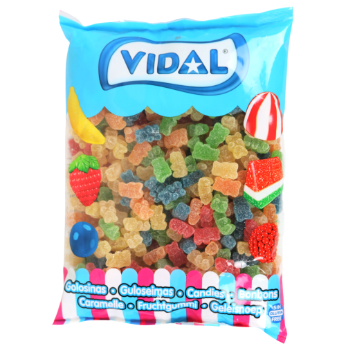 Vidal Mini Fizzy Bears 1kg