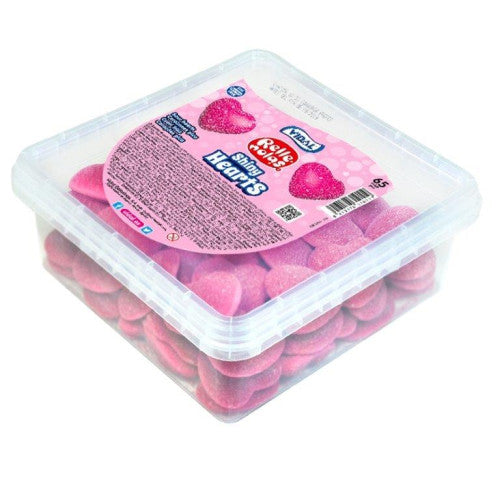 Vidal Shiny Red Hearts 65 Count Tub