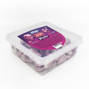 Vidal Giant Jelly Filled Skulls 75 Count Tub