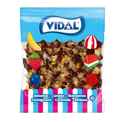 Vidal Mini Cola Bottles 1kg
