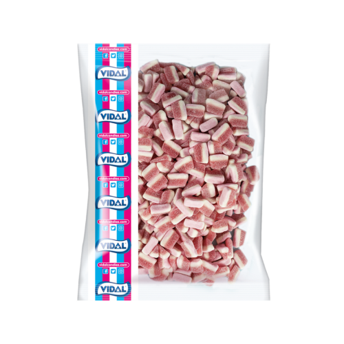 Vidal Sour Strawberry Slices 3Kg