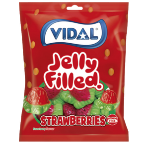 Vidal Jelly Filled Strawberries 14x90G