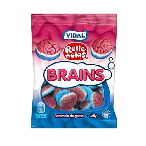 Vidal Jelly Filled Brain 14x100g