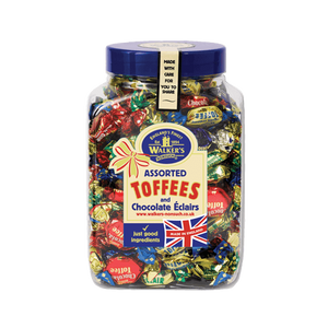 Walkers Assorted Toffee Jars 1.25Kg