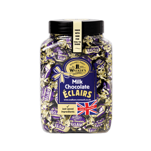 Walkers Milk Chocolate Toffee Eclairs Jar 1.25Kg