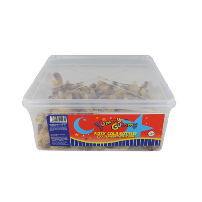 Yummy Gummy Fizzy Cola Bottles 800g Tub