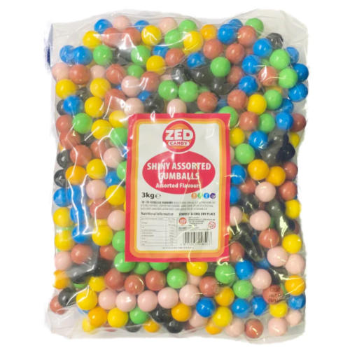 Shiny Assorted Gumballs 3kg