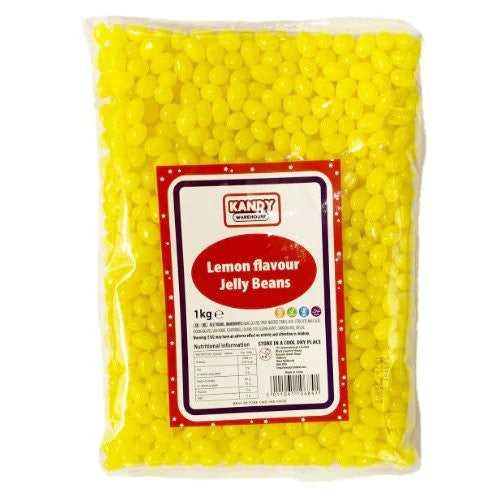 Zed Candy Lemon Single Colour Jelly Beans 1kg