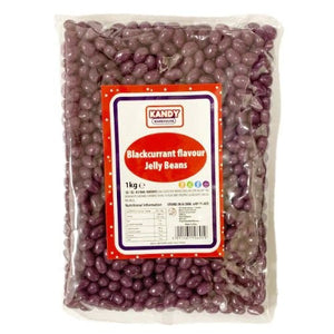 Zed Candy Blackcurrant Single Colour Jelly Beans 1kg