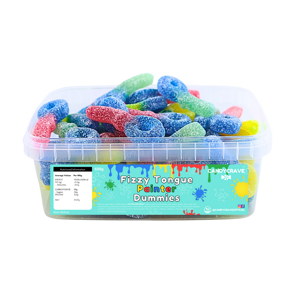 Fizzy Tongue Painter Dummies Tub 600G