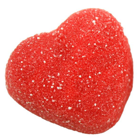 Sour Strawberry Hearts (DAMEL) 1KG