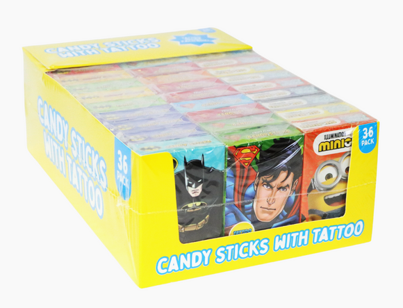 License Mix Candy Sticks X36