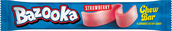 Strawberry Chew Bar (Bazooka) 60 Count