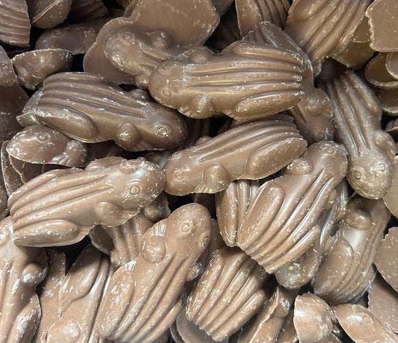 Chocolate Flavour Frogs (HANNAHS) 3KG