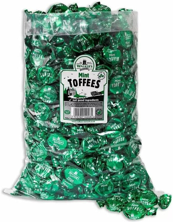 Mint Toffees (WALKERS) 2.5KG