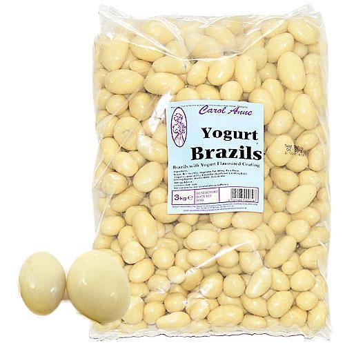 Yogurt Coated Brazil Nuts (CAROL ANNE) 3KG