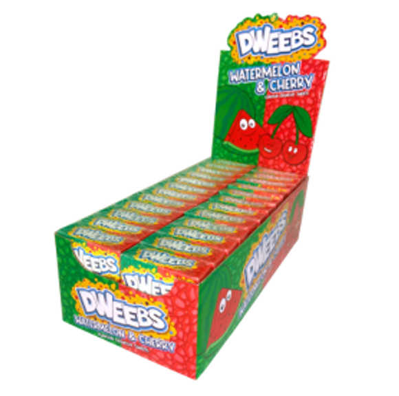 Dweebs Watermelon & Cherry 24X45G
