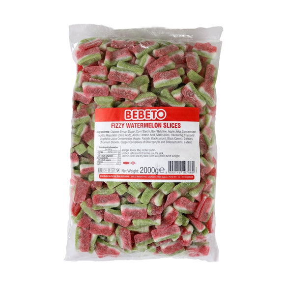 Fizzy Watermelon Slices (Bebeto) 2KG