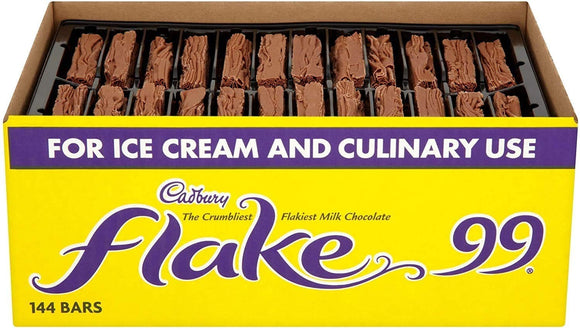 Cadbury Flake 99 Chocolate Bars 144 Box