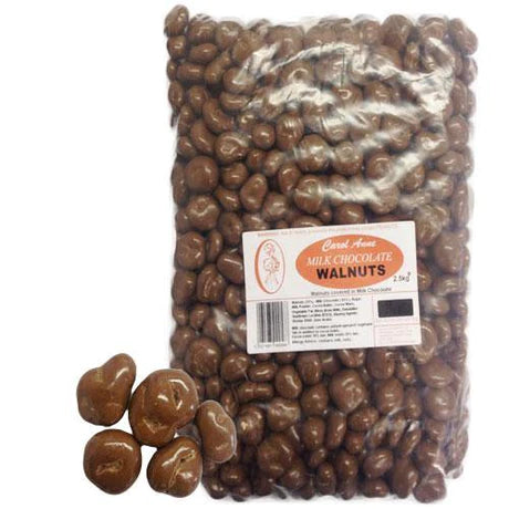 Dark Chocolate Covered Walnuts (CAROL ANNE) 2.5KG