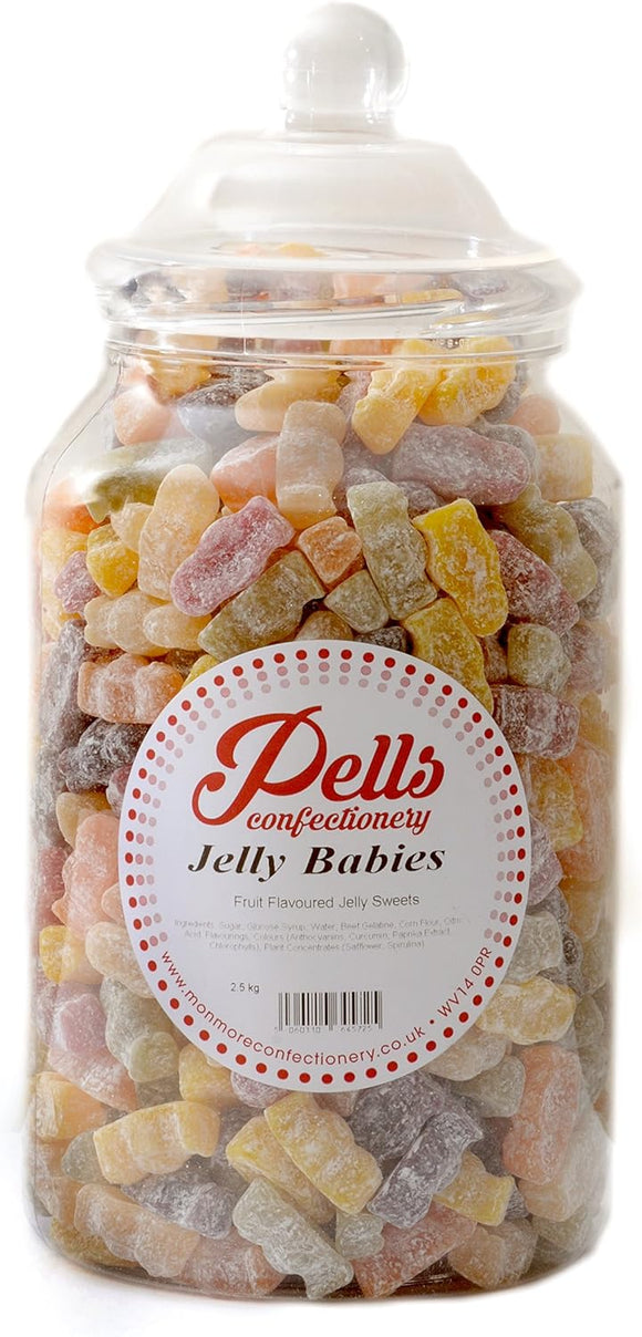Jelly Babies Jar (PELLS) 2.5KG